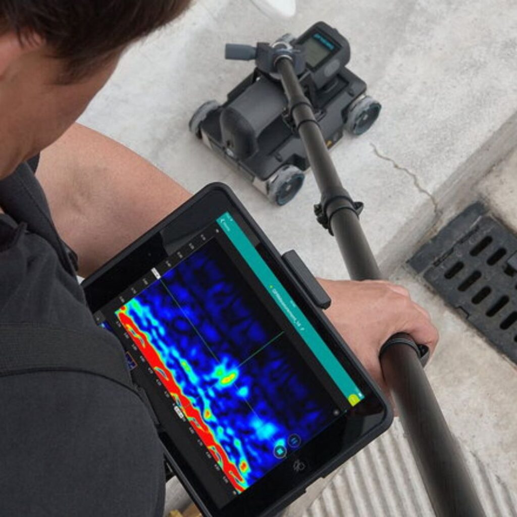 REBAR STRUCTURE LOCATING SCANNING