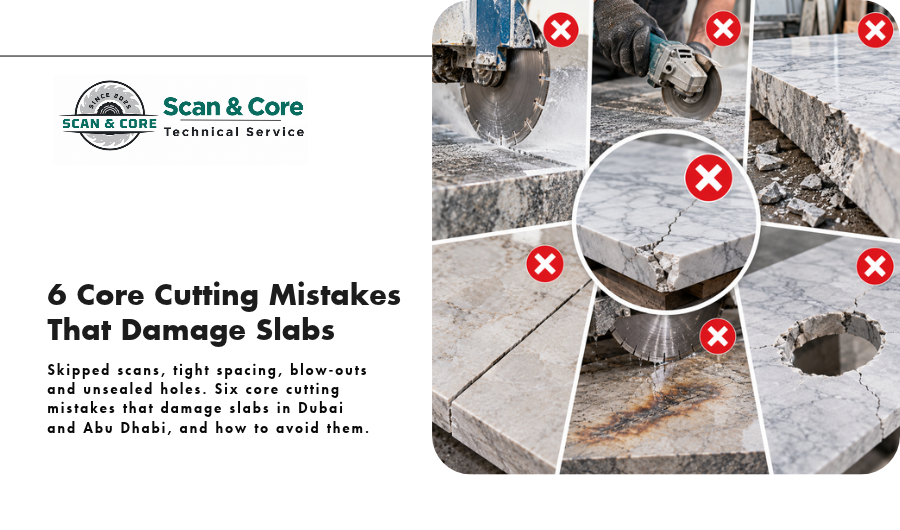 core cutting mistakes