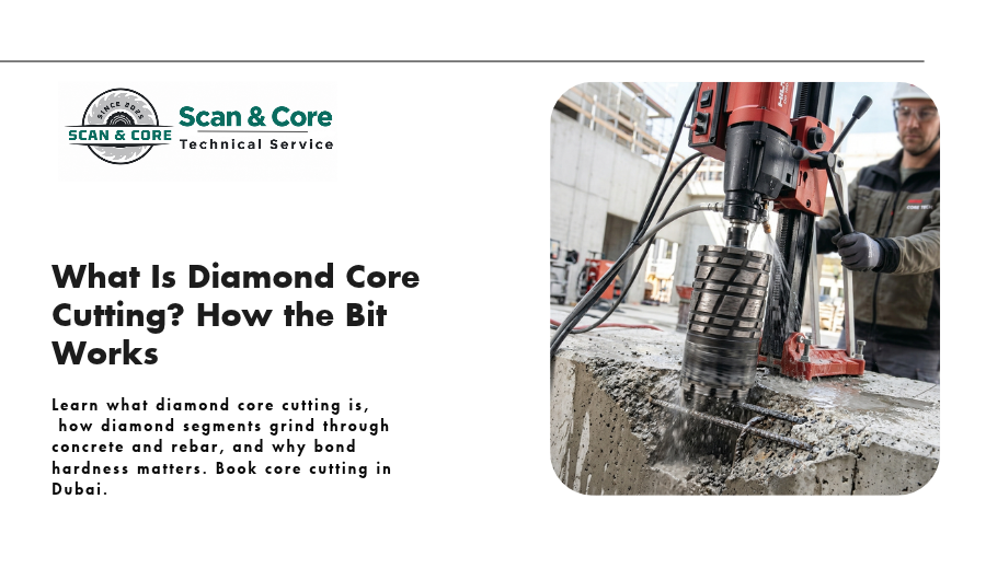 What Is Diamond Core Cutting? How the Bit Works